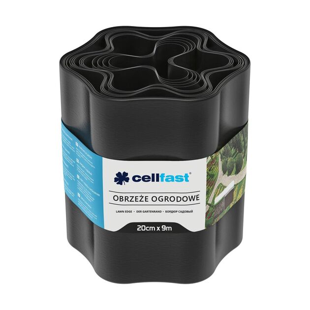 Бордюри огородно-газонні /чорний/ 20 см x 9 м CELLFAST (30-033H), фото , зображення 2 | SNABZHENIE.com.ua Бордюри огородно-газонні /чорний/ 20 см x 9 м CELLFAST (30-033H), фото , зображення 2 | SNABZHENIE.com.ua
