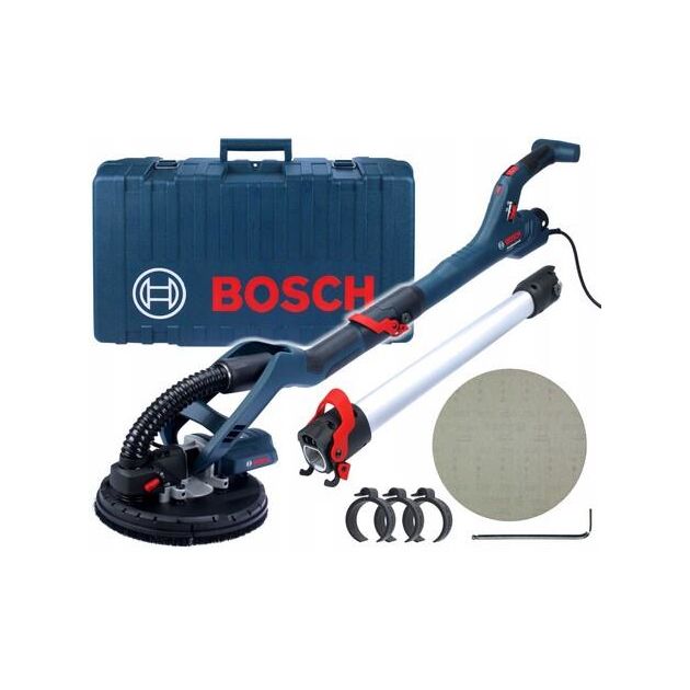 Bosch Шліфувальна машина для стін та стелі GTR 550, 550 Вт,340-910 об/хв, 225мм, 4.8 кг, фото , зображення 2 | SNABZHENIE.com.ua Bosch Шліфувальна машина для стін та стелі GTR 550, 550 Вт,340-910 об/хв, 225мм, 4.8 кг, фото , зображення 2 | SNABZHENIE.com.ua