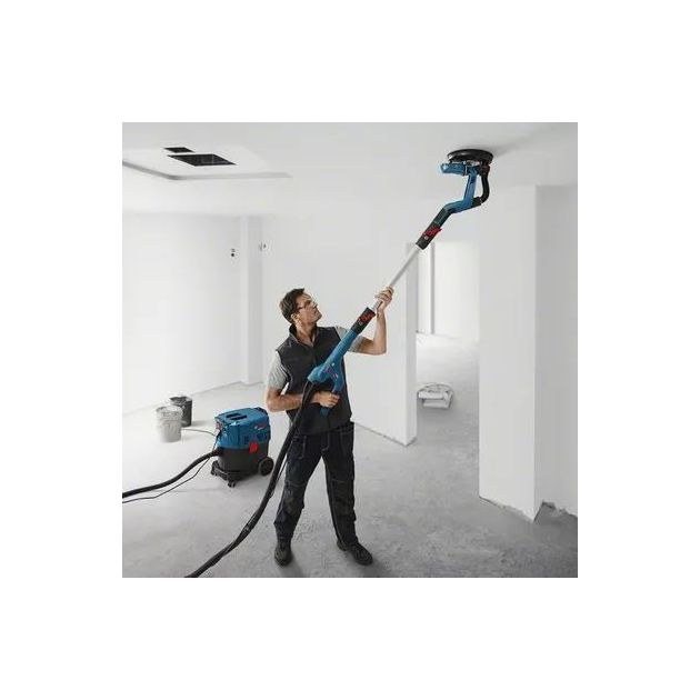 Bosch Шліфувальна машина для стін та стелі GTR 550, 550 Вт,340-910 об/хв, 225мм, 4.8 кг, фото , зображення 6 | SNABZHENIE.com.ua Bosch Шліфувальна машина для стін та стелі GTR 550, 550 Вт,340-910 об/хв, 225мм, 4.8 кг, фото , зображення 6 | SNABZHENIE.com.ua