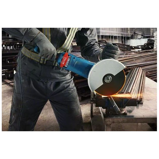 Bosch Шліфмашина кутова GWS 24-230 JZ, 230мм, 2400Вт , 8500об•хв, плавн. пуск, із системою захисту від пилу Cyclone Tech, 5.8кг, фото , изображение 10 | SNABZHENIE.com.ua