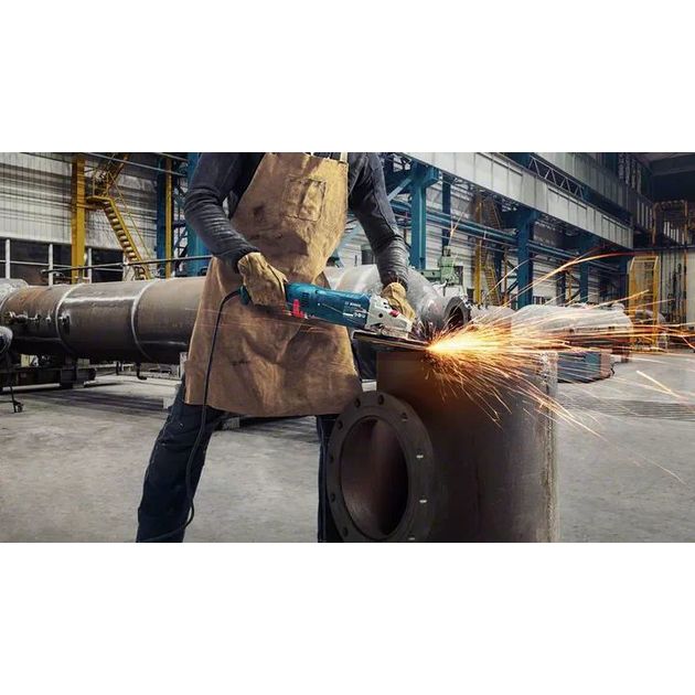 Bosch Шліфмашина кутова GWS 24-230 P, 230мм, 2400Вт, 8500об•хв, 5.7кг, фото , изображение 8 | SNABZHENIE.com.ua