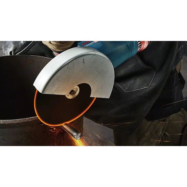 Bosch Шліфмашина кутова GWS 24-230 P, 230мм, 2400Вт, 8500об•хв, 5.7кг, фото , изображение 4 | SNABZHENIE.com.ua