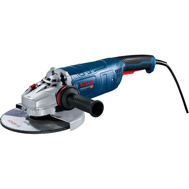 Bosch Шліфмашина кутова GWS 24-230 P, 230мм, 2400Вт, 8500об•хв, 5.7кг, фото  | SNABZHENIE.com.ua