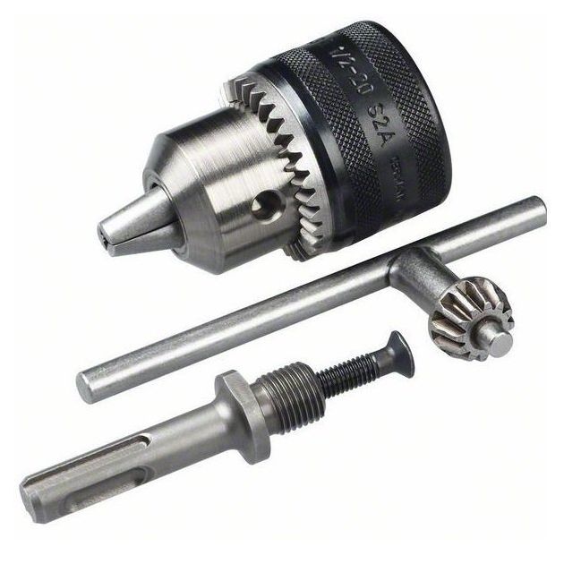 Bosch Комплект для кріплення свердл на перфоратор, патрон+перехідник+ключ, фото , зображення 2 | SNABZHENIE.com.ua Bosch Комплект для кріплення свердл на перфоратор, патрон+перехідник+ключ, фото , зображення 2 | SNABZHENIE.com.ua