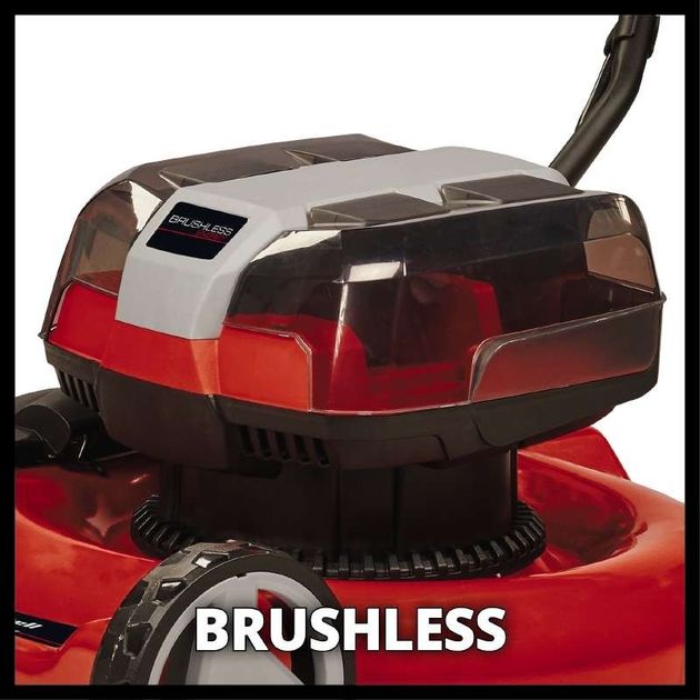 Einhell Газонокосарка акум GE-CM 36/48 Li M - Solo, 36В, PXC, 48 см, 30-75 мм, без травозбірника, мульчування, 16.9 кг (без АКБ і ЗП), фото , изображение 6 | SNABZHENIE.com.ua Einhell Газонокосарка акум GE-CM 36/48 Li M - Solo, 36В, PXC, 48 см, 30-75 мм, без травозбірника, мульчування, 16.9 кг (без АКБ і ЗП), фото , изображение 6 | SNABZHENIE.com.ua