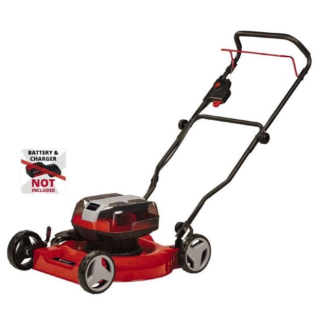 Einhell Газонокосарка акум GE-CM 36/48 Li M - Solo, 36В, PXC, 48 см, 30-75 мм, без травозбірника, мульчування, 16.9 кг (без АКБ і ЗП), фото , изображение 5 | SNABZHENIE.com.ua Einhell Газонокосарка акум GE-CM 36/48 Li M - Solo, 36В, PXC, 48 см, 30-75 мм, без травозбірника, мульчування, 16.9 кг (без АКБ і ЗП), фото , изображение 5 | SNABZHENIE.com.ua