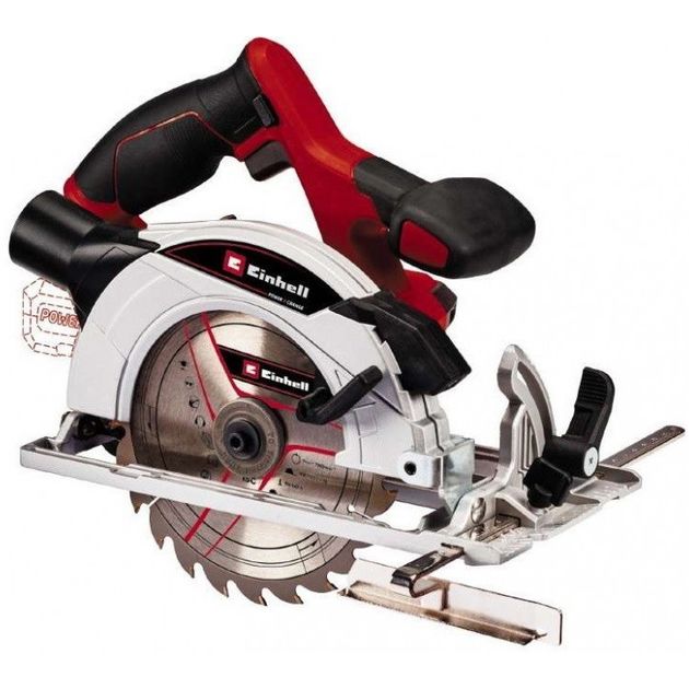 Einhell Пила циркулярна TE-CS 18/165-1 Li - Solo акум., PXC, 18В, 4200 об/хв, диск 165х20 мм, 2.6 кг (без АКБ і ЗП), фото  | SNABZHENIE.com.ua
