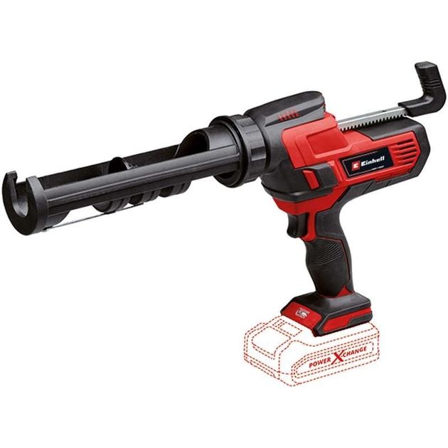 Einhell Пістолет для герметика TE-SG 18/10 Li - Solo акум., PXC, 18В, 2000 Н, 310 мл, 0.4-10 мм/с, 1.8 кг (без АКБ і ЗП), фото  | SNABZHENIE.com.ua