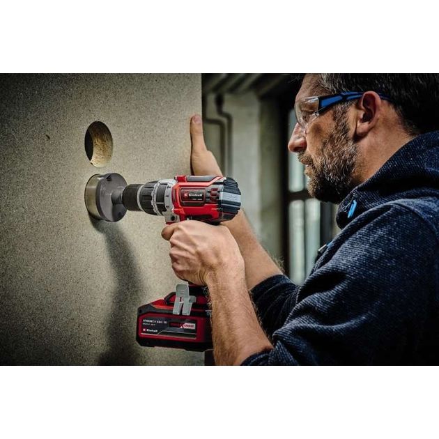 Einhell Шуруповерт-дриль ударний TP-CD 18/60 Li-i BL - Solo акум., PXC, 18В, безщітк., 60 Нм, 1.37 кг (без АКБ і ЗП), фото , изображение 6 | SNABZHENIE.com.ua Einhell Шуруповерт-дриль ударний TP-CD 18/60 Li-i BL - Solo акум., PXC, 18В, безщітк., 60 Нм, 1.37 кг (без АКБ і ЗП), фото , изображение 6 | SNABZHENIE.com.ua