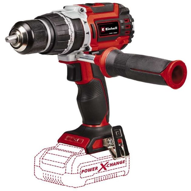 Einhell Шуруповерт-дриль ударний TP-CD 18/60 Li-i BL - Solo акум., PXC, 18В, безщітк., 60 Нм, 1.37 кг (без АКБ і ЗП), фото  | SNABZHENIE.com.ua