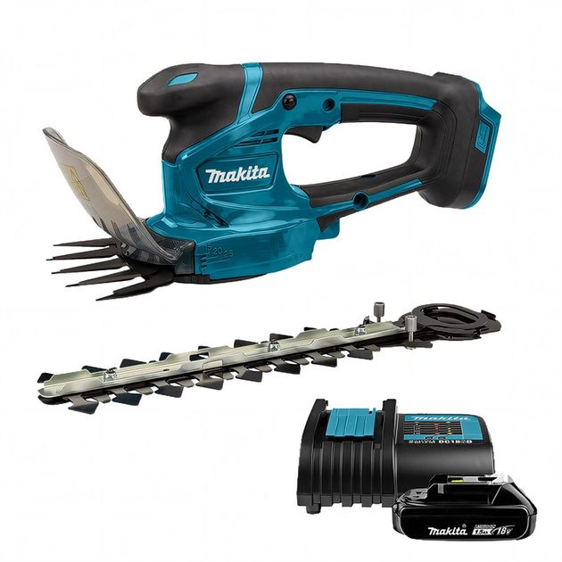 Makita Ножиці для трави акумуляторні DUM111SYX, 18 В LXT, лезо 20 см, 1.7 кг, фото , зображення 4 | SNABZHENIE.com.ua Makita Ножиці для трави акумуляторні DUM111SYX, 18 В LXT, лезо 20 см, 1.7 кг, фото , зображення 4 | SNABZHENIE.com.ua