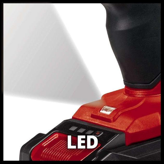 Einhell Шуруповерт-дриль TE-CD 18/2 Li +39, 1x2,5 Ah, PXC, 18В, 2.5 Аг, 44 Нм, набір біт і свердл, кейс, 1.1 кг, фото , зображення 10 | SNABZHENIE.com.ua Einhell Шуруповерт-дриль TE-CD 18/2 Li +39, 1x2,5 Ah, PXC, 18В, 2.5 Аг, 44 Нм, набір біт і свердл, кейс, 1.1 кг, фото , зображення 10 | SNABZHENIE.com.ua