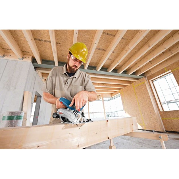 Bosch Пила циркулярна Professional GKS 18V-57, 18 В, диск 164 мм, 3400 об/хв, 3.4 кг, фото , изображение 6 | SNABZHENIE.com.ua