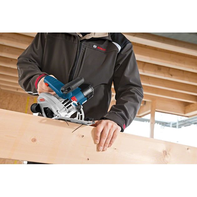 Bosch Пила циркулярна Professional GKS 18V-57, 18 В, диск 164 мм, 3400 об/хв, 3.4 кг, фото , изображение 4 | SNABZHENIE.com.ua