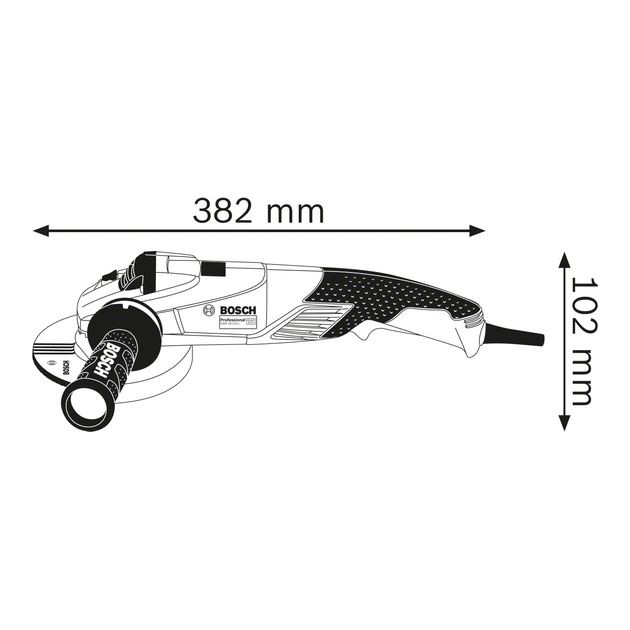 Bosch Шліфмашина кутова Professional GWS 18-125 SL, 125 мм, 1800 Вт, 12000 об/хв, М14, 2.5 кг, фото , зображення 5 | SNABZHENIE.com.ua Bosch Шліфмашина кутова Professional GWS 18-125 SL, 125 мм, 1800 Вт, 12000 об/хв, М14, 2.5 кг, фото , зображення 5 | SNABZHENIE.com.ua
