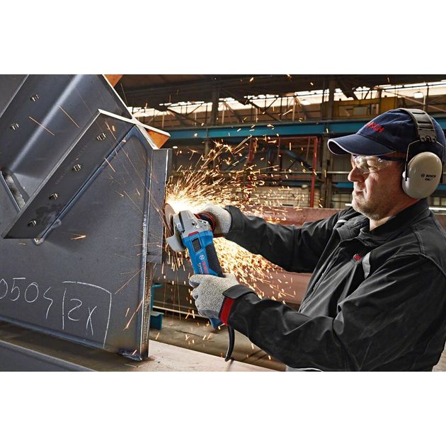 Bosch Шліфмашина кутова Professional GWS 19-125 CI, 125 мм, 1900 Вт, 11500 об/хв, 2.5 кг, фото , изображение 6 | SNABZHENIE.com.ua