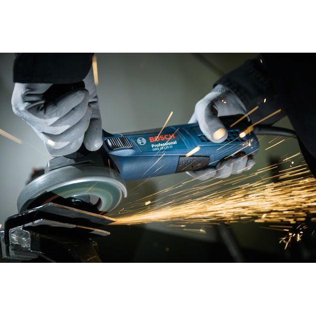Bosch Шліфмашина кутова Professional GWS 19-125 CI, 125 мм, 1900 Вт, 11500 об/хв, 2.5 кг, фото , изображение 3 | SNABZHENIE.com.ua