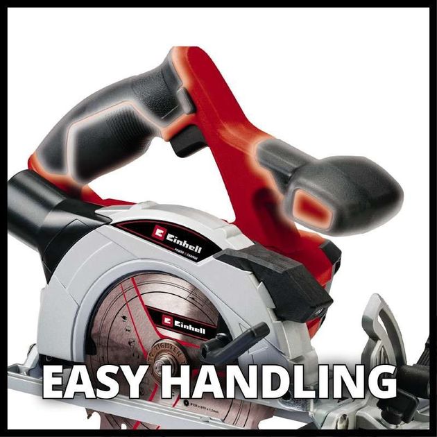 Einhell Пила циркулярна TE-CS 18/150 Li - Solo акум., PXC, 18В, 4200 об/хв, диск 150х10 мм, 2.34 кг (без АКБ і ЗП), фото , изображение 5 | SNABZHENIE.com.ua Einhell Пила циркулярна TE-CS 18/150 Li - Solo акум., PXC, 18В, 4200 об/хв, диск 150х10 мм, 2.34 кг (без АКБ і ЗП), фото , изображение 5 | SNABZHENIE.com.ua