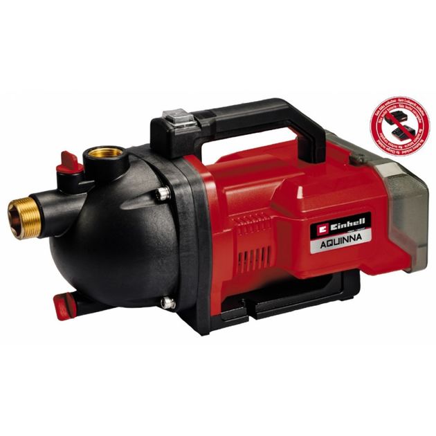 Einhell Насос садовий акум AQUINNA PXC, 36В, 3000 л/год, вис. 26 м, глиб, 8 м, 3.3 кг (без АКБ і ЗП), фото  | SNABZHENIE.com.ua