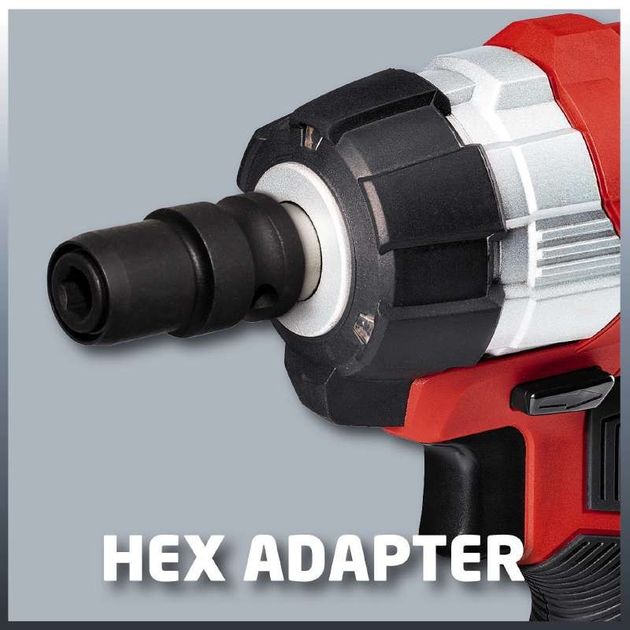 Einhell Гайкокрут ударний TP-CW 18 Li BL - Solo акум., PXC, 18В, 215 Нм, безщітк., квадрат, 1.1 кг (без АКБ і ЗП), фото , изображение 6 | SNABZHENIE.com.ua Einhell Гайкокрут ударний TP-CW 18 Li BL - Solo акум., PXC, 18В, 215 Нм, безщітк., квадрат, 1.1 кг (без АКБ і ЗП), фото , изображение 6 | SNABZHENIE.com.ua