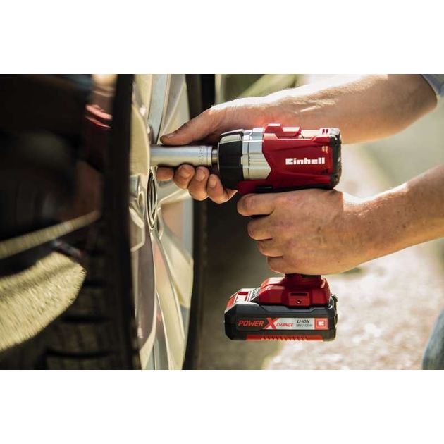 Einhell Гайкокрут ударний TP-CW 18 Li BL - Solo акум., PXC, 18В, 215 Нм, безщітк., квадрат, 1.1 кг (без АКБ і ЗП), фото , изображение 4 | SNABZHENIE.com.ua Einhell Гайкокрут ударний TP-CW 18 Li BL - Solo акум., PXC, 18В, 215 Нм, безщітк., квадрат, 1.1 кг (без АКБ і ЗП), фото , изображение 4 | SNABZHENIE.com.ua