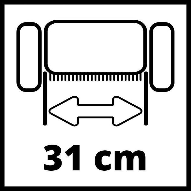 Einhell Аератор-скарифікатор акумуляторний GC-SC 36/31 Li PXC 18В 31см 10.9кг (без АКБ та ЗП), фото , изображение 10 | SNABZHENIE.com.ua Einhell Аератор-скарифікатор акумуляторний GC-SC 36/31 Li PXC 18В 31см 10.9кг (без АКБ та ЗП), фото , изображение 10 | SNABZHENIE.com.ua