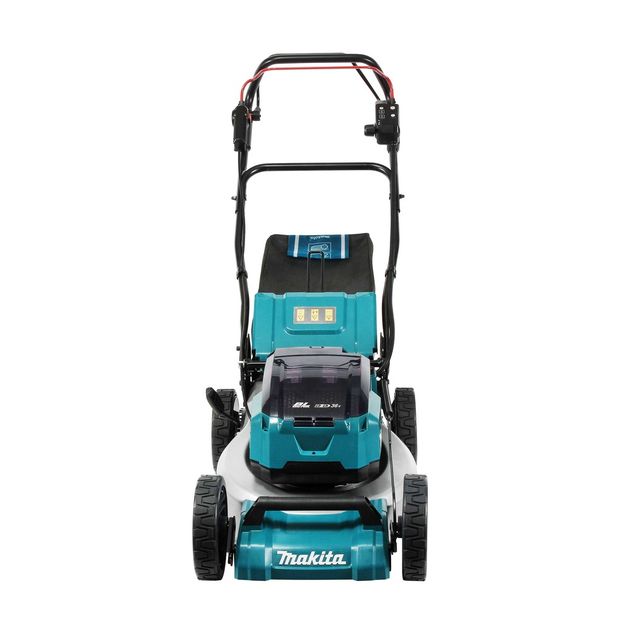 Makita Газонокосарка акумуляторна DLM462Z самохідна, LXT 36В (18+18В), 46 см, 60 л, 39 кг, 20-100мм, мульчір-е, 2.5-5 км/год, до 1900 м2, SOLO, фото , зображення 7 | SNABZHENIE.com.ua Makita Газонокосарка акумуляторна DLM462Z самохідна, LXT 36В (18+18В), 46 см, 60 л, 39 кг, 20-100мм, мульчір-е, 2.5-5 км/год, до 1900 м2, SOLO, фото , зображення 7 | SNABZHENIE.com.ua