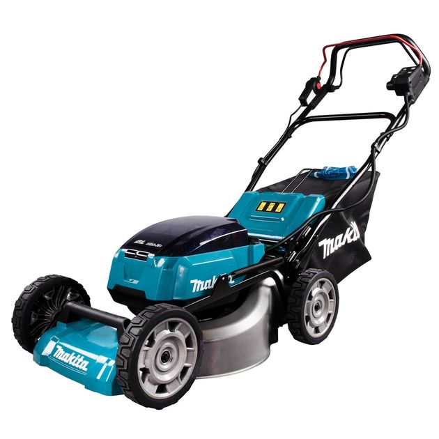 Makita Газонокосарка акумуляторна DLM462Z самохідна, LXT 36В (18+18В), 46 см, 60 л, 39 кг, 20-100мм, мульчір-е, 2.5-5 км/год, до 1900 м2, SOLO, фото , зображення 4 | SNABZHENIE.com.ua Makita Газонокосарка акумуляторна DLM462Z самохідна, LXT 36В (18+18В), 46 см, 60 л, 39 кг, 20-100мм, мульчір-е, 2.5-5 км/год, до 1900 м2, SOLO, фото , зображення 4 | SNABZHENIE.com.ua