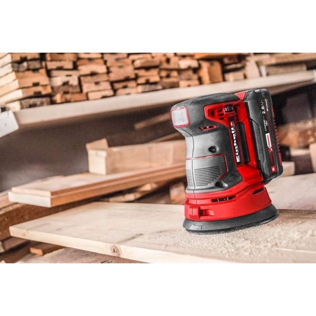 Einhell Шліфмашина ексцентрикова TE-RS 18 Li - Solo акум., PXC, 125 мм, 18В (без АКБ і ЗП), фото , изображение 3 | SNABZHENIE.com.ua Einhell Шліфмашина ексцентрикова TE-RS 18 Li - Solo акум., PXC, 125 мм, 18В (без АКБ і ЗП), фото , изображение 3 | SNABZHENIE.com.ua