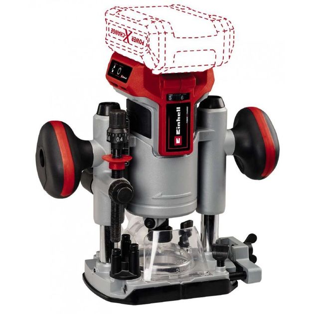 Einhell Фрезер TP-RO 18 Li BL - Solo акум., PXC, 18В, 6/8 мм, 10000-30000 об/хв, фото  | SNABZHENIE.com.ua