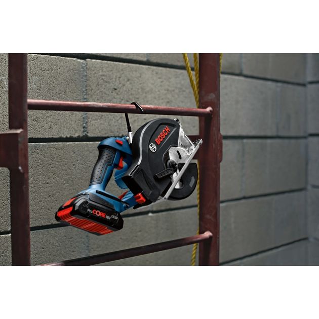 Bosch Пила дискова GKM 18V-50 акумуляторна, 2*18 В 5 Аг, 136 мм, 4250 об/хв, 2.2 кг, фото , изображение 4 | SNABZHENIE.com.ua Bosch Пила дискова GKM 18V-50 акумуляторна, 2*18 В 5 Аг, 136 мм, 4250 об/хв, 2.2 кг, фото , изображение 4 | SNABZHENIE.com.ua