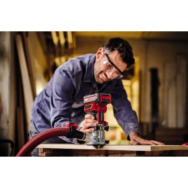 Einhell Фрезер кромковий TP-ET 18 Li BL - Solo акум., PXC, 18В, 6/8 мм, 10000-30000 об/хв, фото , изображение 7 | SNABZHENIE.com.ua Einhell Фрезер кромковий TP-ET 18 Li BL - Solo акум., PXC, 18В, 6/8 мм, 10000-30000 об/хв, фото , изображение 7 | SNABZHENIE.com.ua