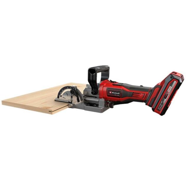 Einhell Фрезер ламельний TE-BJ 18 Li - Solo акум., PXC, 18В, 20 мм, диск 100х22х3.8 мм, фото , зображення 6 | SNABZHENIE.com.ua Einhell Фрезер ламельний TE-BJ 18 Li - Solo акум., PXC, 18В, 20 мм, диск 100х22х3.8 мм, фото , зображення 6 | SNABZHENIE.com.ua