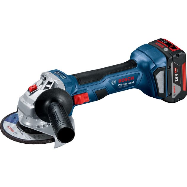 Bosch Шліфмашина кутова акумуляторна Professional GWS 180-LI, фото  | SNABZHENIE.com.ua