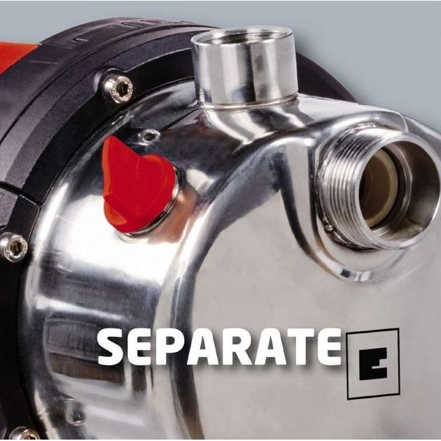 Einhell Станция насосная GC-WW 1250 NN, 1200 Вт, 5000 л/ч, бак 20 л, выс. 50 м, глуб. 8 м, фото , изображение 7 | SNABZHENIE.com.ua Einhell Станция насосная GC-WW 1250 NN, 1200 Вт, 5000 л/ч, бак 20 л, выс. 50 м, глуб. 8 м, фото , изображение 7 | SNABZHENIE.com.ua