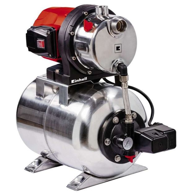 Einhell Станция насосная GC-WW 1250 NN, 1200 Вт, 5000 л/ч, бак 20 л, выс. 50 м, глуб. 8 м, фото  | SNABZHENIE.com.ua