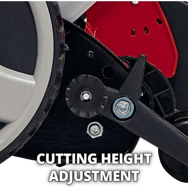 Einhell Газонокосарка акум ручна GE-HM 18/38 Li - Solo, 18В, PXC, 38 см, 45 л, 14-38 мм, фото , изображение 6 | SNABZHENIE.com.ua Einhell Газонокосарка акум ручна GE-HM 18/38 Li - Solo, 18В, PXC, 38 см, 45 л, 14-38 мм, фото , изображение 6 | SNABZHENIE.com.ua
