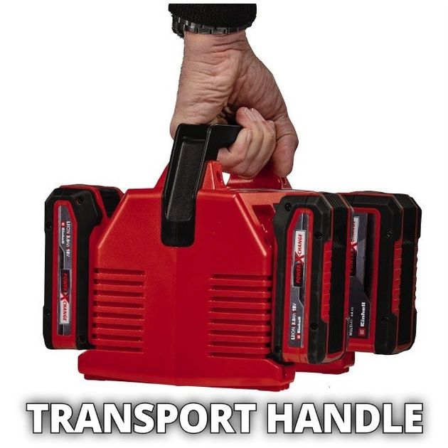 Einhell Зарядний пристрій 18V 2x2 Power X-Quattrocharger 4A, PXC, фото , изображение 5 | SNABZHENIE.com.ua Einhell Зарядний пристрій 18V 2x2 Power X-Quattrocharger 4A, PXC, фото , изображение 5 | SNABZHENIE.com.ua