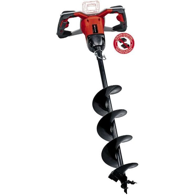 Einhell Грунтовий бур акумуляторний GP-EA 18/150 Li BL - Solo, 18В, PXC, 125 об/хв, бур 80/15 см, фото , изображение 2 | SNABZHENIE.com.ua
