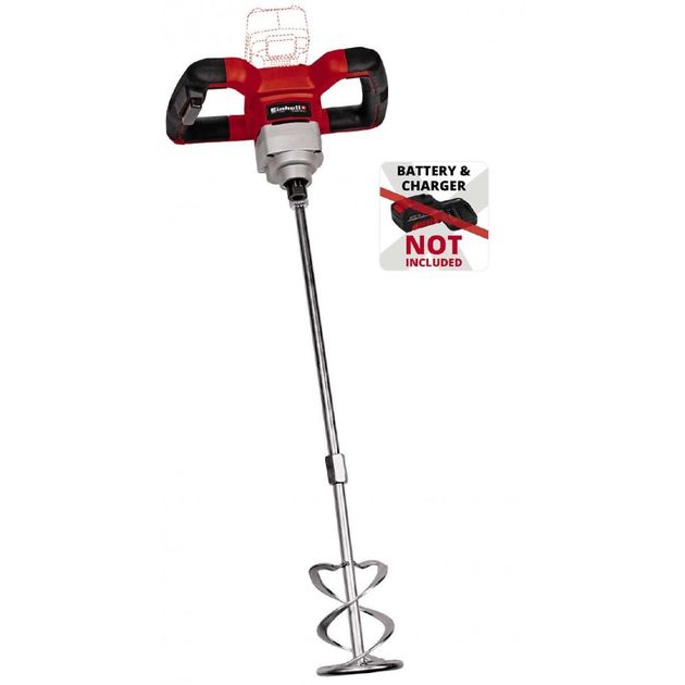Einhell Міксер будівельний акум TE-MX 18 Li - Solo, 18В, PXC, М14, 0-620 об/хв, фото  | SNABZHENIE.com.ua