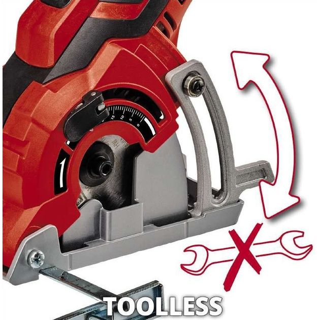 Einhell Міні-пила дискова TC-CS 89, 600 Вт, 89х10 мм, фото , изображение 3 | SNABZHENIE.com.ua Einhell Міні-пила дискова TC-CS 89, 600 Вт, 89х10 мм, фото , изображение 3 | SNABZHENIE.com.ua