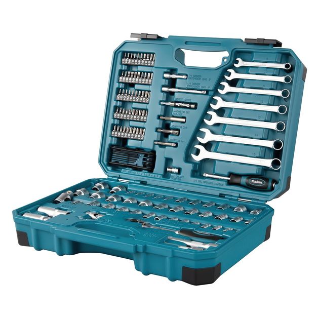 Makita Набір ручного інструменту E-06616, 120 од., фото , изображение 3 | SNABZHENIE.com.ua Makita Набір ручного інструменту E-06616, 120 од., фото , изображение 3 | SNABZHENIE.com.ua