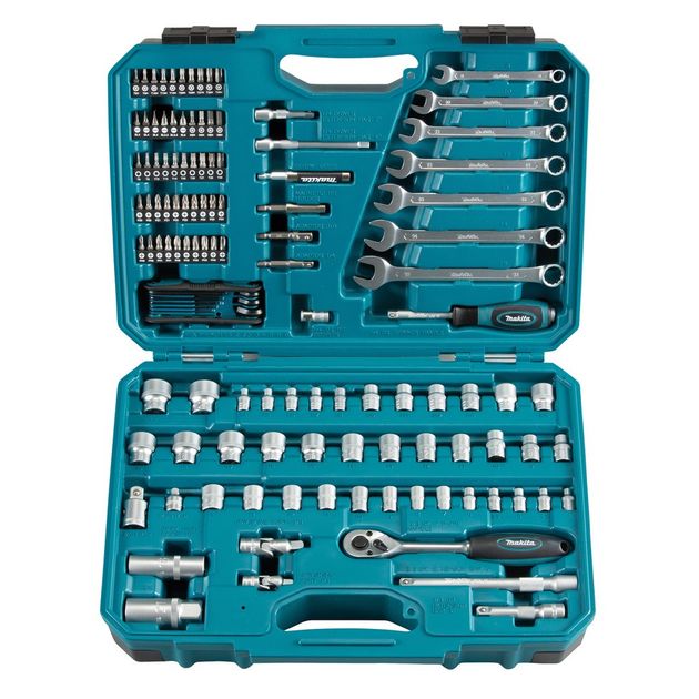 Makita Набір ручного інструменту E-06616, 120 од., фото  | SNABZHENIE.com.ua