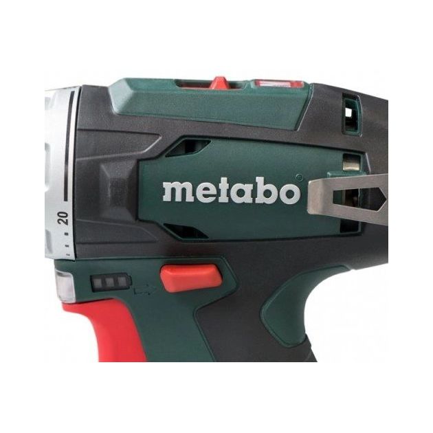 Metabo Шурпокрут-дриль POWERMAXX BS BASIC, акумуляторний, 2*12В, 2 Аг, 0-360/0-1400об/хв, патрон 1-10мм, шестигранник, 17/34Нм, фото , изображение 5 | SNABZHENIE.com.ua Metabo Шурпокрут-дриль POWERMAXX BS BASIC, акумуляторний, 2*12В, 2 Аг, 0-360/0-1400об/хв, патрон 1-10мм, шестигранник, 17/34Нм, фото , изображение 5 | SNABZHENIE.com.ua