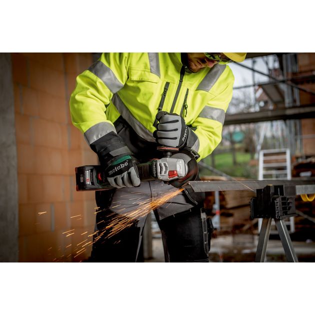 Metabo Шліфмашина кутова акумуляторна WVB 18 LT BL 11-125, 125мм, 18В, 2800-10000об/хв, М14, 1.8кг, без АКБ та ЗП, фото , изображение 6 | SNABZHENIE.com.ua Metabo Шліфмашина кутова акумуляторна WVB 18 LT BL 11-125, 125мм, 18В, 2800-10000об/хв, М14, 1.8кг, без АКБ та ЗП, фото , изображение 6 | SNABZHENIE.com.ua