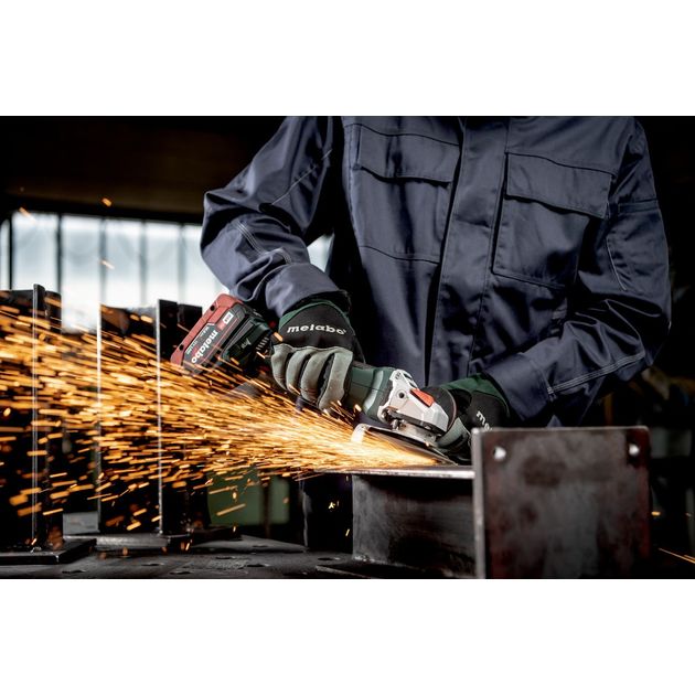 Metabo Шліфмашина кутова акумуляторна WVB 18 LT BL 11-125, 125мм, 18В, 2800-10000об/хв, М14, 1.8кг, без АКБ та ЗП, фото , изображение 5 | SNABZHENIE.com.ua Metabo Шліфмашина кутова акумуляторна WVB 18 LT BL 11-125, 125мм, 18В, 2800-10000об/хв, М14, 1.8кг, без АКБ та ЗП, фото , изображение 5 | SNABZHENIE.com.ua