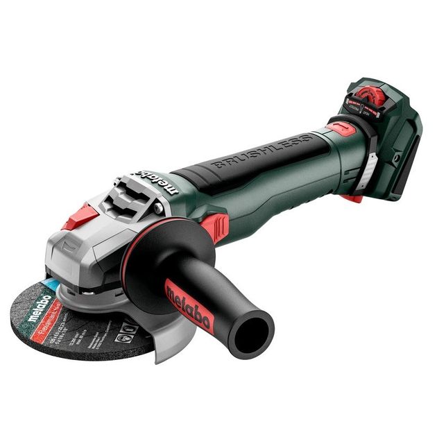Metabo Шліфмашина кутова акумуляторна WVB 18 LT BL 11-125, 125мм, 18В, 2800-10000об/хв, М14, 1.8кг, без АКБ та ЗП, фото  | SNABZHENIE.com.ua