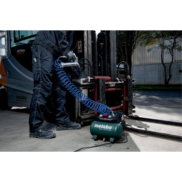 Metabo Компресор BASIC 160-6 W OF PBASIC 160-6 W OF, ресивер 6л, 900Вт, 160л/хв, 8 бар, 8.4кг, фото , изображение 7 | SNABZHENIE.com.ua Metabo Компресор BASIC 160-6 W OF PBASIC 160-6 W OF, ресивер 6л, 900Вт, 160л/хв, 8 бар, 8.4кг, фото , изображение 7 | SNABZHENIE.com.ua