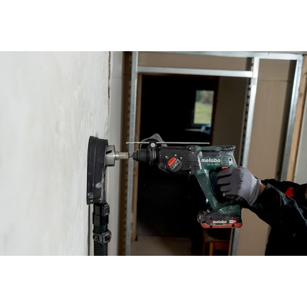 Metabo Перфоратор KH 18 LTX 24 акумуляторний, 18В, SDS-plus, 2.1Дж, 3 режими, 0-1400об/хв, 2.6кг, без АКБ та ЗП, фото , изображение 3 | SNABZHENIE.com.ua Metabo Перфоратор KH 18 LTX 24 акумуляторний, 18В, SDS-plus, 2.1Дж, 3 режими, 0-1400об/хв, 2.6кг, без АКБ та ЗП, фото , изображение 3 | SNABZHENIE.com.ua