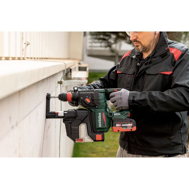 Metabo Перфоратор KH 18 LTX BL 28 Q акумуляторний, LiHD, 18В, SDS-plus, 3Дж, 3 режими, 0-1000об/мин, 3.4кг, без АКБ та ЗП, фото , изображение 3 | SNABZHENIE.com.ua Metabo Перфоратор KH 18 LTX BL 28 Q акумуляторний, LiHD, 18В, SDS-plus, 3Дж, 3 режими, 0-1000об/мин, 3.4кг, без АКБ та ЗП, фото , изображение 3 | SNABZHENIE.com.ua